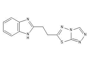 6-[2-(1H-benzimidazol-2-yl)ethyl]-[1,2,4]triazolo[3,4-b][1,3,4]thiadiazole