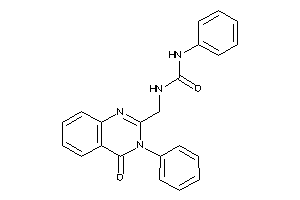 1-[(4-keto-3-phenyl-quinazolin-2-yl)methyl]-3-phenyl-urea