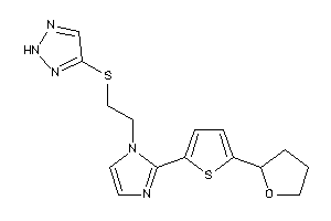 4-[2-[2-[5-(tetrahydrofuryl)-2-thienyl]imidazol-1-yl]ethylthio]-2H-triazole