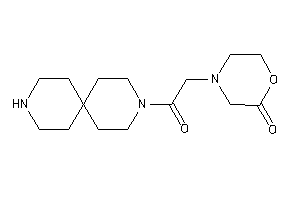 Image of 4-[2-(3,9-diazaspiro[5.5]undecan-3-yl)-2-keto-ethyl]morpholin-2-one