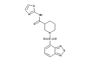 1-piazthiol-4-ylsulfonyl-N-thiazol-2-yl-nipecotamide