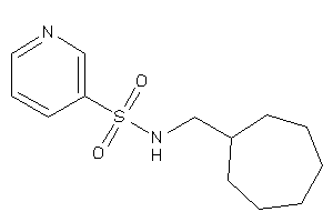 N-(cycloheptylmethyl)pyridine-3-sulfonamide