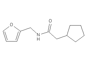 Image of 2-cyclopentyl-N-(2-furfuryl)acetamide