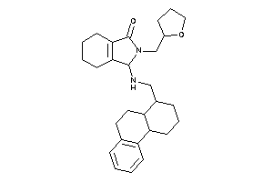 Image of 3-(1,2,3,4,4a,9,10,10a-octahydrophenanthren-1-ylmethylamino)-2-(tetrahydrofurfuryl)-4,5,6,7-tetrahydro-3H-isoindol-1-one