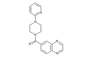 Image of [4-(2-pyridyl)piperazino]-quinoxalin-6-yl-methanone