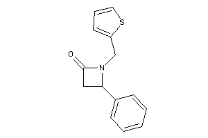 Image of 4-phenyl-1-(2-thenyl)azetidin-2-one