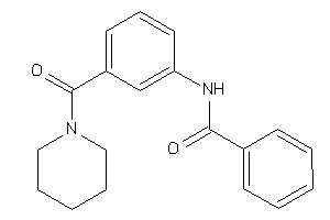Image of N-[3-(piperidine-1-carbonyl)phenyl]benzamide