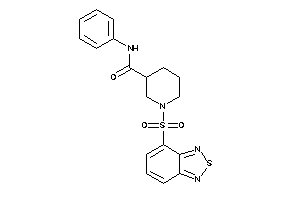 N-phenyl-1-piazthiol-4-ylsulfonyl-nipecotamide