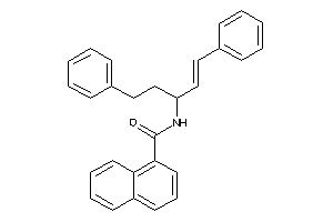 Image of N-(1-phenethyl-3-phenyl-allyl)-1-naphthamide