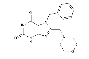 7-benzyl-8-(morpholinomethyl)xanthine