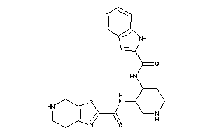 Image of N-[4-(1H-indole-2-carbonylamino)-3-piperidyl]-4,5,6,7-tetrahydrothiazolo[5,4-c]pyridine-2-carboxamide