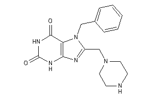 7-benzyl-8-(piperazinomethyl)xanthine
