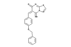 Image of 6-(4-benzoxybenzylidene)-5-imino-[1,3,4]thiadiazolo[3,2-a]pyrimidin-7-one