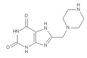 Image of 8-(piperazinomethyl)-7H-xanthine