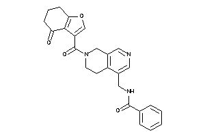 N-[[7-(4-keto-6,7-dihydro-5H-benzofuran-3-carbonyl)-6,8-dihydro-5H-2,7-naphthyridin-4-yl]methyl]benzamide