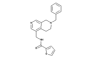 N-[(7-benzyl-6,8-dihydro-5H-2,7-naphthyridin-4-yl)methyl]-2-furamide