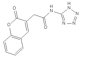 2-(2-ketochromen-3-yl)-N-(1H-tetrazol-5-yl)acetamide