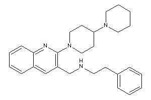 Phenethyl-[[2-(4-piperidinopiperidino)-3-quinolyl]methyl]amine
