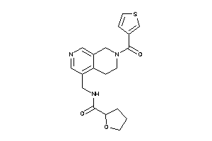 N-[[7-(3-thenoyl)-6,8-dihydro-5H-2,7-naphthyridin-4-yl]methyl]tetrahydrofuran-2-carboxamide