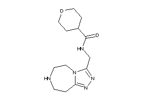 N-(6,7,8,9-tetrahydro-5H-[1,2,4]triazolo[3,4-g][1,4]diazepin-3-ylmethyl)tetrahydropyran-4-carboxamide