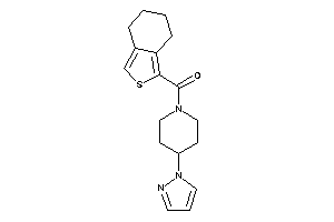 (4-pyrazol-1-ylpiperidino)-(4,5,6,7-tetrahydroisobenzothiophen-1-yl)methanone