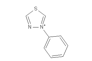 3-phenyl-1,3,4-thiadiazol-3-ium