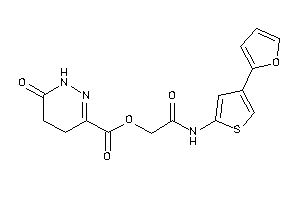 Image of 6-keto-4,5-dihydro-1H-pyridazine-3-carboxylic Acid [2-[[4-(2-furyl)-2-thienyl]amino]-2-keto-ethyl] Ester