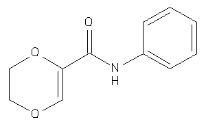 N-phenyl-2,3-dihydro-1,4-dioxine-5-carboxamide