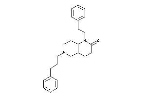 1-phenethyl-6-(3-phenylpropyl)-4,4a,5,7,8,8a-hexahydro-3H-1,6-naphthyridin-2-one
