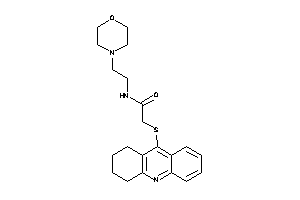Image of N-(2-morpholinoethyl)-2-(1,2,3,4-tetrahydroacridin-9-ylthio)acetamide