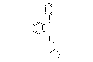1-[2-[2-(phenylthio)phenoxy]ethyl]pyrrolidine
