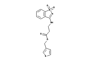 Image of 3-[(1,1-diketo-1,2-benzothiazol-3-yl)amino]propionic Acid 3-thenyl Ester