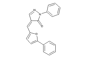 2-phenyl-4-[(5-phenyl-2-furyl)methylene]-2-pyrazolin-3-one