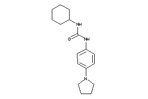 1-cyclohexyl-3-(4-pyrrolidinophenyl)urea