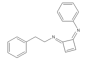 Phenethyl-(4-phenyliminocyclobut-2-en-1-ylidene)amine