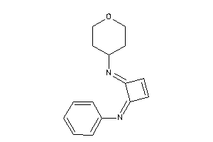 Phenyl-(4-tetrahydropyran-4-yliminocyclobut-2-en-1-ylidene)amine
