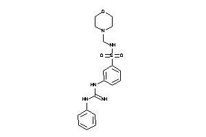 1-[3-(morpholinomethylsulfamoyl)phenyl]-3-phenyl-guanidine