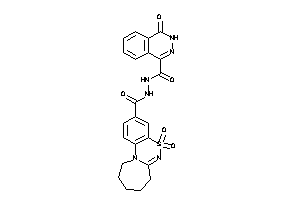 Diketo-N'-(4-keto-3H-phthalazine-1-carbonyl)BLAHcarbohydrazide