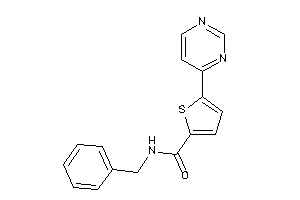 Image of N-benzyl-5-(4-pyrimidyl)thiophene-2-carboxamide