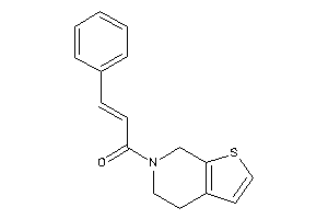 1-(5,7-dihydro-4H-thieno[2,3-c]pyridin-6-yl)-3-phenyl-prop-2-en-1-one