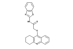 N-(1,3-benzothiazol-2-yl)-2-(1,2,3,4-tetrahydroacridin-9-ylthio)acetamide