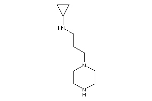 Cyclopropyl(3-piperazinopropyl)amine