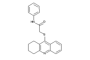 N-phenyl-2-(1,2,3,4-tetrahydroacridin-9-ylthio)acetamide