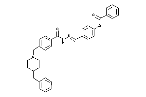 Benzoic Acid [4-[[[4-[(4-benzylpiperidino)methyl]benzoyl]hydrazono]methyl]phenyl] Ester