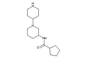 Image of N-[1-(4-piperidyl)-3-piperidyl]cyclopentanecarboxamide