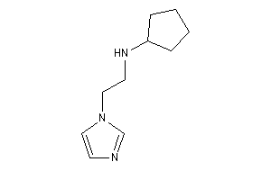 Cyclopentyl(2-imidazol-1-ylethyl)amine