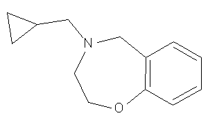 4-(cyclopropylmethyl)-3,5-dihydro-2H-1,4-benzoxazepine