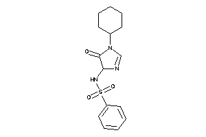 N-(1-cyclohexyl-5-keto-2-imidazolin-4-yl)benzenesulfonamide