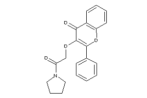 Image of 3-(2-keto-2-pyrrolidino-ethoxy)-2-phenyl-chromone