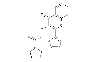 2-(2-furyl)-3-(2-keto-2-pyrrolidino-ethoxy)chromone